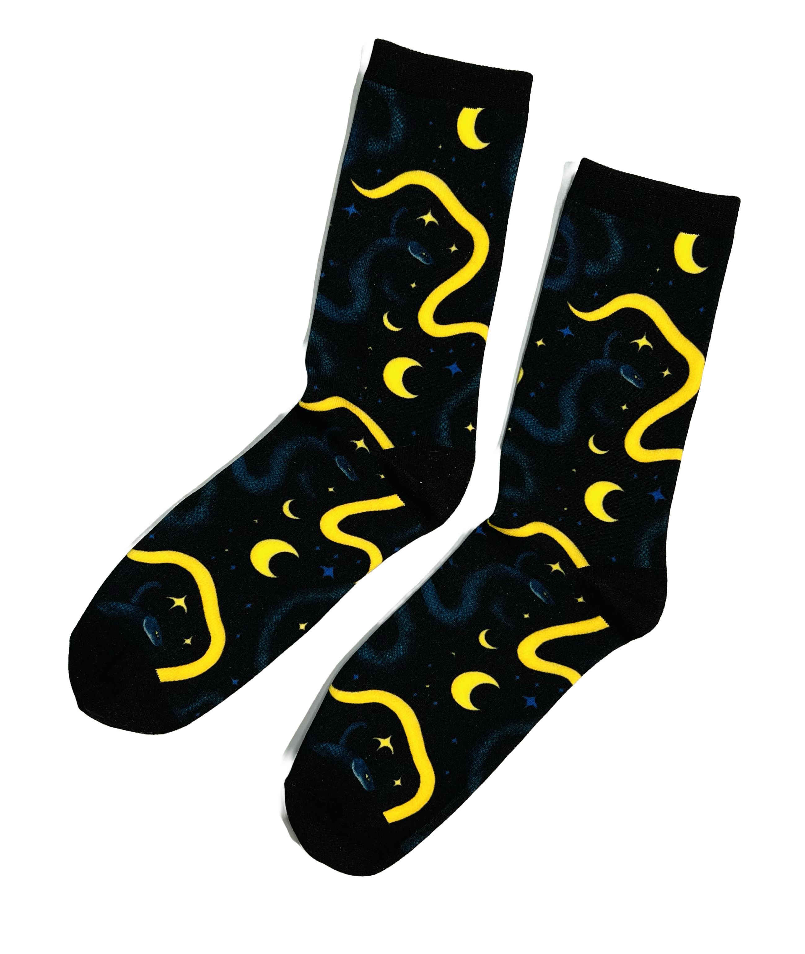 Novelty Socks - Celestial Snakes
