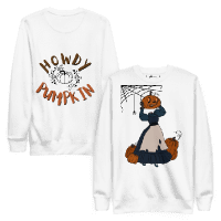 Howdy Pumpkin Unisex Premium Sweatshirt