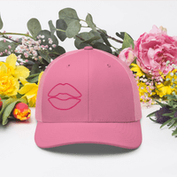 Pink Kiss Trucker Hat unisex