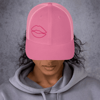 Pink Kiss Trucker Hat unisex
