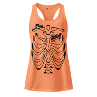 Women’s fitted racerback tank top