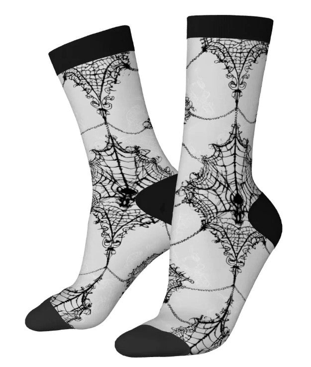 Novelty Socks - Victorian Webs